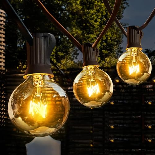 VIFLYKOO Lichterkette Außen, 30+5 G40 Lichterkette Glühbirnen Aussen, IP44 Wasserdicht Outdoor Lichterkette Strom für Dekoration Balkon, Garten, Terrasse, Party, Hochzeit - Warmweiß VIFLYKOO Lichterkette Außen, 30+5 G40 Lichterkette Glühbirnen Aussen, IP44 Wasserdicht Outdoor Lichterkette Strom für Dekoration Balkon, Garten, Terrasse, Party, Hochzeit - Warmweiß von VIFLYKOO