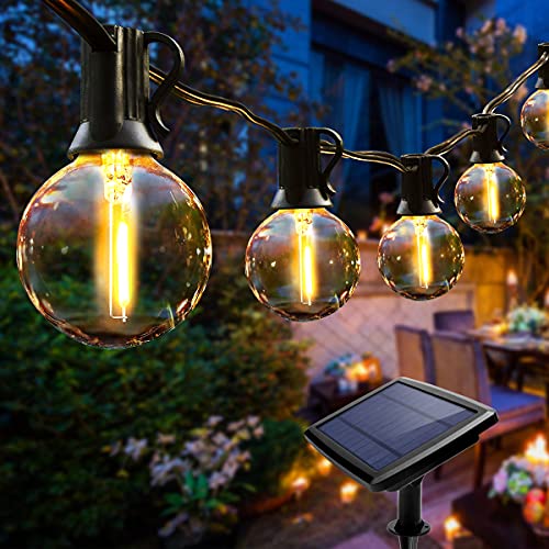 VIFLYKOO Lichterkette 7.6M 25 LED Outdoor & Indoor Solar Lichterkette Wasserdicht für Garten Terrasse Balkon Party Deko von VIFLYKOO