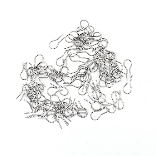 Haken zum Aufhängen aus Wolframdraht, hohe Temperaturbeständigkeit, Haken in U-Form, 100 Stück Haken zum Aufhängen aus Wolframdraht, hohe Temperaturbeständigkeit, Haken in U-Form, 100 Stück von VIGAN