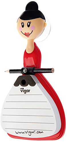 Vigar Dolls Julia Notziblock, rot/schwarz Vigar Dolls Julia Notziblock, rot/schwarz von VIGAR