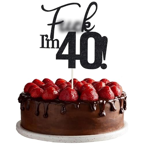 VIKY® Cake Topper Geburtstag 40 von VIKY