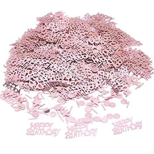 VIKY Konfetti Rosegold Tischdeko Geburtstag, ca. 500 Stk Konfetti Geburtstag, Streudeko Geburtstag, Happy Birthday Deko, Geburtstagsdeko Tisch Frau Mann, Glitzer Confetti,Luftschlangen Geburtstag VIKY Konfetti Rosegold Tischdeko Geburtstag, ca. 500 Stk Konfetti Geburtstag, Streudeko Geburtstag, Happy Birthday Deko, Geburtstagsdeko Tisch Frau Mann, Glitzer Confetti,Luftschlangen Geburtstag von VIKY