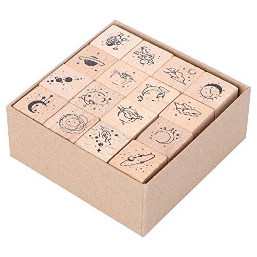 16st Siegel Leerer Holzstempel Sammelalbum Aus Holz Mondstern-stempel Vintage Holzstempel Holz Machen Tagebuch Stempel Kit Sterne Briefmarken Diy Student Handbuch Mini Hölzern 16st Siegel Leerer Holzstempel Sammelalbum Aus Holz Mondstern-stempel Vintage Holzstempel Holz Machen Tagebuch Stempel Kit Sterne Briefmarken Diy Student Handbuch Mini Hölzern von VILLCASE