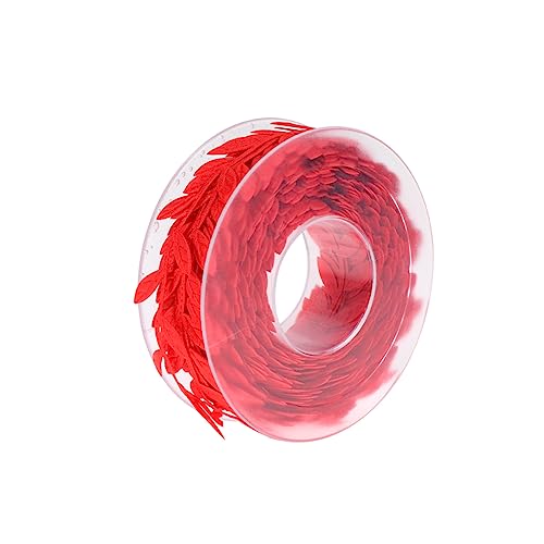 VILLCASE 1 Rolle Blätter Band Trimmen Dekorativer Bandbesatz Grünes Blattrebenband Weihnachtsbaumgirlande Künstliche Blätter Weinrebe Künstliche Grüne Blätter Stoffband Blumen VILLCASE 1 Rolle Blätter Band Trimmen Dekorativer Bandbesatz Grünes Blattrebenband Weihnachtsbaumgirlande Künstliche Blätter Weinrebe Künstliche Grüne Blätter Stoffband Blumen von VILLCASE