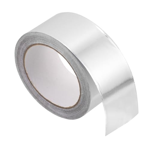 VILLCASE 1 Rolle Isolierband Aus Aluminiumfolie Wärmedämmband Aluminiumfolienband Folienbandisolierung Silberband Aluminiumband Thermoband Klebeband Aus Aluminiumfolie Silver VILLCASE 1 Rolle Isolierband Aus Aluminiumfolie Wärmedämmband Aluminiumfolienband Folienbandisolierung Silberband Aluminiumband Thermoband Klebeband Aus Aluminiumfolie Silver von VILLCASE