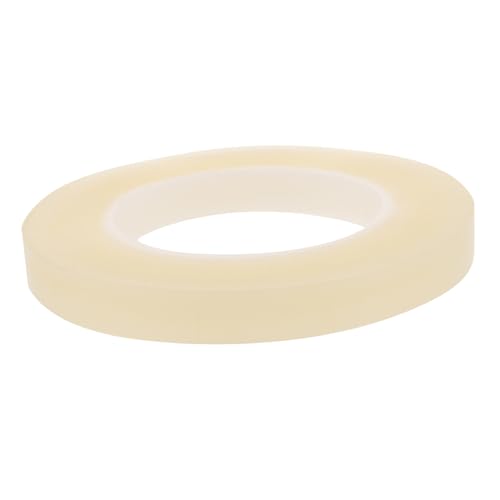 VILLCASE 1 Rolle Klebeband versiegeln Abdichtband Lebensmittelversiegelungszubehör Klebeband selbstklebend Mundband selbstklebender Dichtungsstreifen Beutelverschlussband Gummi Transparent von VILLCASE