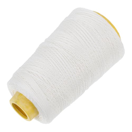 VILLCASE 1 Rolle Nylonnähenfaden Faden zum Quilten Häkelfaden Faden für Nähmaschine Reparaturfaden Nähzubehör Strickfaden Nähprodukte Nylonfaden zum Nähen Webenfaden für DIY Nähgarn Weiß von VILLCASE