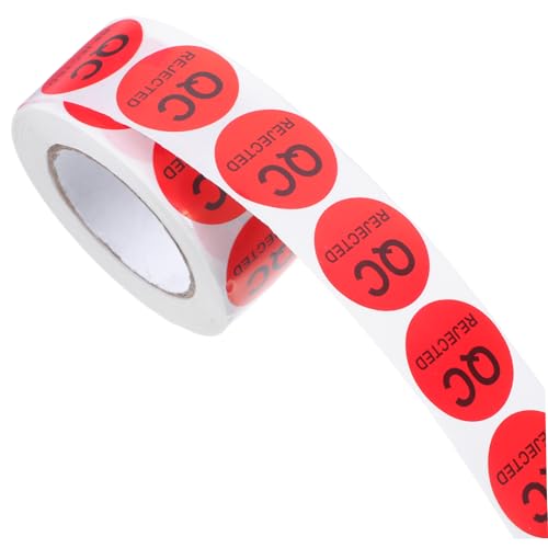 VILLCASE 1 Rolle Prüfetiketten Aufkleber Versandaufkleber Klebeetiketten Prüfetiketten Etiketten Aufkleber Etikettenaufkleber Inventaraufkleber Versandetiketten Papieraufkleber VILLCASE 1 Rolle Prüfetiketten Aufkleber Versandaufkleber Klebeetiketten Prüfetiketten Etiketten Aufkleber Etikettenaufkleber Inventaraufkleber Versandetiketten Papieraufkleber von VILLCASE