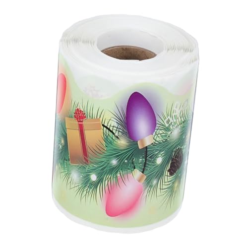 VILLCASE 1 Rolle Selbstklebende Weihnachtsdekoration für Pinnwände Tafeln und Türen Breit für Klassenzimmer und VILLCASE 1 Rolle Selbstklebende Weihnachtsdekoration für Pinnwände Tafeln und Türen Breit für Klassenzimmer und von VILLCASE