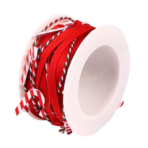 VILLCASE 1 Rolle Weihnachtsgeschenkband Jute Dekoratives Bastelband für Diy Festliche Schleifen für Weihnachtsbaum und Geschenkverpackung und Party Dekoration VILLCASE 1 Rolle Weihnachtsgeschenkband Jute Dekoratives Bastelband für Diy Festliche Schleifen für Weihnachtsbaum und Geschenkverpackung und Party Dekoration von VILLCASE