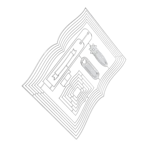VILLCASE Buchrahmen-stanzformen Premium-stanzformen Aus Hochwertigem Material Für Praktischen Gebrauch VILLCASE Buchrahmen-stanzformen Premium-stanzformen Aus Hochwertigem Material Für Praktischen Gebrauch von VILLCASE