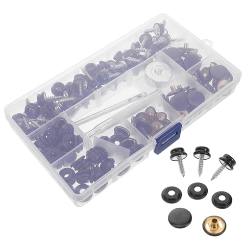 VILLCASE 1 Satz Druckknopf Set mit Teiliges Kit für Bootsabdeckungen und Möbel Wetterfest für Diy Projekte und Reparaturen im Freien VILLCASE 1 Satz Druckknopf Set mit Teiliges Kit für Bootsabdeckungen und Möbel Wetterfest für Diy Projekte und Reparaturen im Freien von VILLCASE