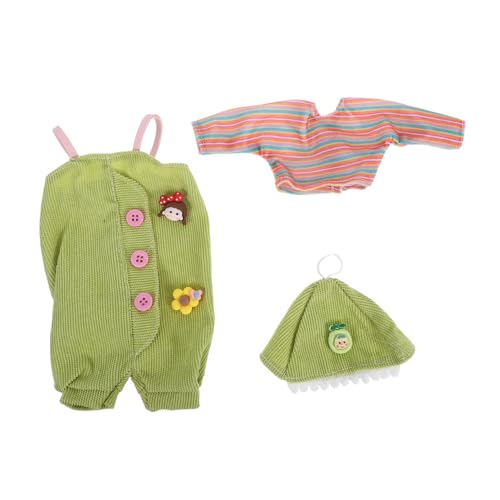 VILLCASE 1 Satz Gemeinsame Puppenkleidung BJD Puppe Kleidung BJD Kleidung Set Kleidung Overalls für Puppen Puppenoutfit mit Hut amerikanische puppenkleidung bjd-Kleidung Stoff VILLCASE 1 Satz Gemeinsame Puppenkleidung BJD Puppe Kleidung BJD Kleidung Set Kleidung Overalls für Puppen Puppenoutfit mit Hut amerikanische puppenkleidung bjd-Kleidung Stoff von VILLCASE