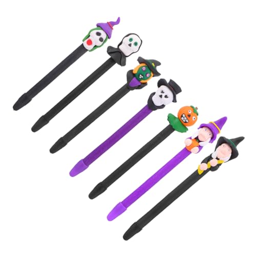 VILLCASE 1 Satz Halloween-schleim-kugelschreiber Kugelschreiber Für Cartoon-kugelschreiber Halloween-geschenkstift Süßer Kugelschreiber Kürbis Kugelschreiber Polymer-ton 7 Stück VILLCASE 1 Satz Halloween-schleim-kugelschreiber Kugelschreiber Für Cartoon-kugelschreiber Halloween-geschenkstift Süßer Kugelschreiber Kürbis Kugelschreiber Polymer-ton 7 Stück von VILLCASE