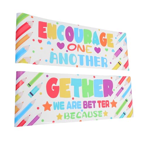 VILLCASE 1 Satz Lustige PVC Dekorationen für Klassenzimmer Abnehmbare Wandsticker für Lehrer und Schüler Motivationsbanner für Unterricht VILLCASE 1 Satz Lustige PVC Dekorationen für Klassenzimmer Abnehmbare Wandsticker für Lehrer und Schüler Motivationsbanner für Unterricht von VILLCASE