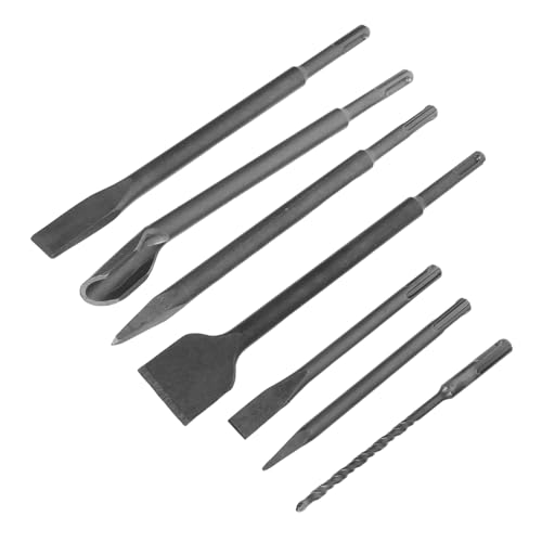 VILLCASE 1 Satz Meißel Elektrik -pickel -set Spatenbohrer Holzarbeiter Quadratischer Tenon -bohrer Schraubendreherbit Holzbohrer Für Löcher Langweilige Bohrer Grey 40 Chromstahl von VILLCASE