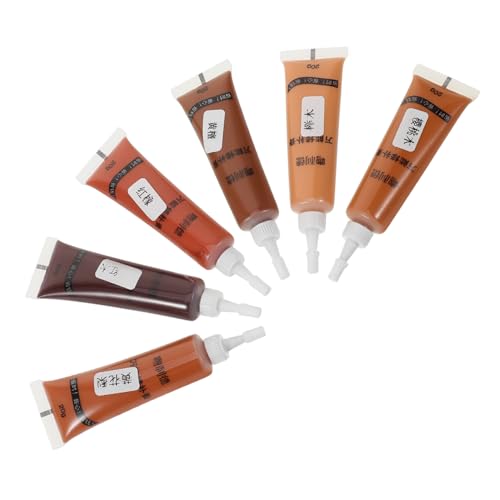 VILLCASE 1 Satz Möbelreparaturpaste Patch Einfügen Spachtelmasse Für Schränke Grau Tragbarer Holzfüller Kratzschutz Für Dunkles Holz Kratzerreparaturpaste 6 Stück VILLCASE 1 Satz Möbelreparaturpaste Patch Einfügen Spachtelmasse Für Schränke Grau Tragbarer Holzfüller Kratzschutz Für Dunkles Holz Kratzerreparaturpaste 6 Stück von VILLCASE