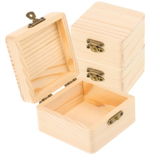 VILLCASE 1 Satz Quadratisches Holzgehäuse Fall Unfertige Bastelkisten Lagerung Aufbewahrungsboxen Storage Boxes Aufbwahrungs-box Kinderbasteln Schmuckkästchen Schlosskasten Hölzern 3 Stück VILLCASE 1 Satz Quadratisches Holzgehäuse Fall Unfertige Bastelkisten Lagerung Aufbewahrungsboxen Storage Boxes Aufbwahrungs-box Kinderbasteln Schmuckkästchen Schlosskasten Hölzern 3 Stück von VILLCASE