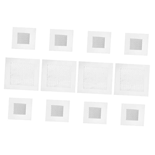 VILLCASE 1 Satz Selbstklebende Wandreparatur Patches Für Trockenbau Fiberglas Wandreparatur Kits Zur Behebung Von Löchern Wänden Und Decken Einfache Anwendung Und Hohe Haftung 12 Stück von VILLCASE