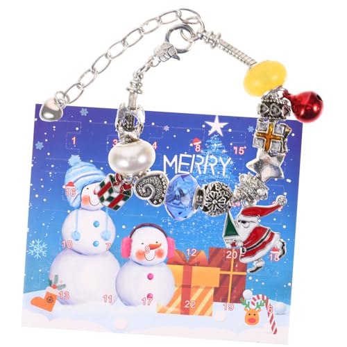 VILLCASE 1 Satz Weihnachtsarmband Reiz Halskette Mini-schraubauge Perlenarmbänder Bausatz Armbandherstellung Charme Strass-buchstaben Buchstaben Zur Herstellung Von Armbändern Legierung VILLCASE 1 Satz Weihnachtsarmband Reiz Halskette Mini-schraubauge Perlenarmbänder Bausatz Armbandherstellung Charme Strass-buchstaben Buchstaben Zur Herstellung Von Armbändern Legierung von VILLCASE