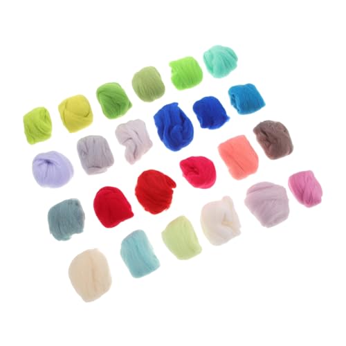 VILLCASE 1 Satz Wollfilzset für Diy Nadelfilz Farben Á Farbenfrohe Filzwolle für Kreative Bastelprojekte für Anfänger und Erfahrene Bastler Perfektes für Wollfilzliebhaber und Kreative VILLCASE 1 Satz Wollfilzset für Diy Nadelfilz Farben Á Farbenfrohe Filzwolle für Kreative Bastelprojekte für Anfänger und Erfahrene Bastler Perfektes für Wollfilzliebhaber und Kreative von VILLCASE