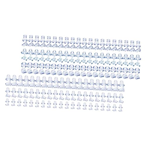VILLCASE 1 Schachtel Ersatz Ohrring Verschlüsse Silikon Ohrstecker Rückseiten Teiliges Set für Diy Schmuck Vielseitige Ohrring Stopper für Ohrringarten Bequem und Tragbar VILLCASE 1 Schachtel Ersatz Ohrring Verschlüsse Silikon Ohrstecker Rückseiten Teiliges Set für Diy Schmuck Vielseitige Ohrring Stopper für Ohrringarten Bequem und Tragbar von VILLCASE