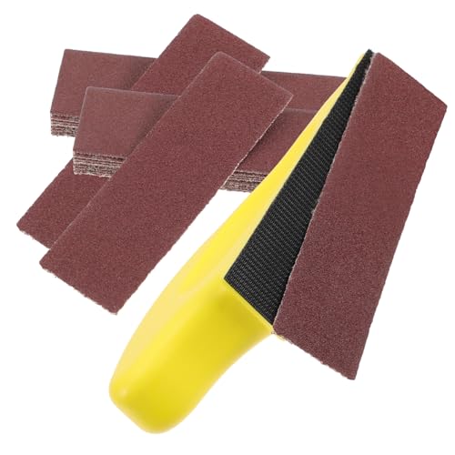 VILLCASE 1 Set Schleifpapierblätter Zum Trockenschleifen Und Polieren Sortiert Für Die Endbearbeitung Schleifpapier Schleifpapier Brauner Polyurethanschaum VILLCASE 1 Set Schleifpapierblätter Zum Trockenschleifen Und Polieren Sortiert Für Die Endbearbeitung Schleifpapier Schleifpapier Brauner Polyurethanschaum von VILLCASE