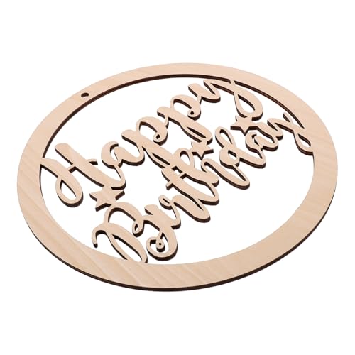 VILLCASE 1 Stück alles zum geburtstag karte wandverkleidung wand polsterung Holzdekoration für Geburtstagsfeier holzdielen Urlaub Girlande Kreis Holz-Buchstaben-Tag Platte Planke Khaki VILLCASE 1 Stück alles zum geburtstag karte wandverkleidung wand polsterung Holzdekoration für Geburtstagsfeier holzdielen Urlaub Girlande Kreis Holz-Buchstaben-Tag Platte Planke Khaki von VILLCASE
