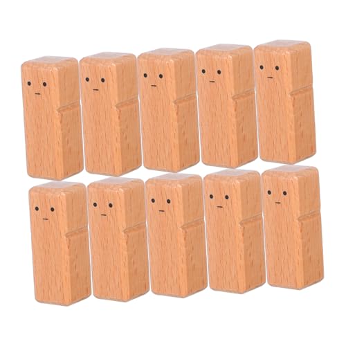 VILLCASE 10 Stück Buche Holzpuppen Unlackierte Figuren für DIY Basteln Sicher Natürliches Material Kreative Holzpuppen für Malen Dekorationen VILLCASE 10 Stück Buche Holzpuppen Unlackierte Figuren für DIY Basteln Sicher Natürliches Material Kreative Holzpuppen für Malen Dekorationen von VILLCASE