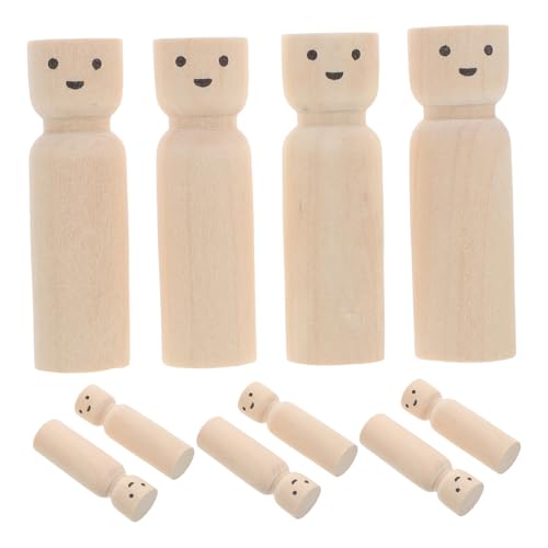 VILLCASE 10 Stück Figuren für Kreative Diy Projekte Bastelarbeiten und Heimdekoration zum Malen und Gestalten für Familien VILLCASE 10 Stück Figuren für Kreative Diy Projekte Bastelarbeiten und Heimdekoration zum Malen und Gestalten für Familien von VILLCASE