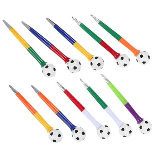VILLCASE 10 Stück Fußball Kugelschreiber Sport Kugelschreiber Mathematik Kugelschreiber Rugby Kugelschreiber Fußball Kugelschreiber Sportform Kugelschreiber Cartoon Kugelschreiber von VILLCASE