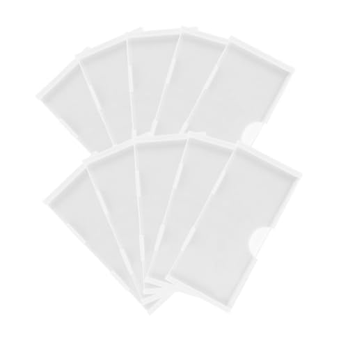 VILLCASE 10 Stück Preisschild Preisetikettenhalter Regalkarten Preiskartenhalter Plastikanzeigehalter Einzelhandelsmarken Supermarkt liefert Clips für Regaletiketten aus Draht Weiß VILLCASE 10 Stück Preisschild Preisetikettenhalter Regalkarten Preiskartenhalter Plastikanzeigehalter Einzelhandelsmarken Supermarkt liefert Clips für Regaletiketten aus Draht Weiß von VILLCASE