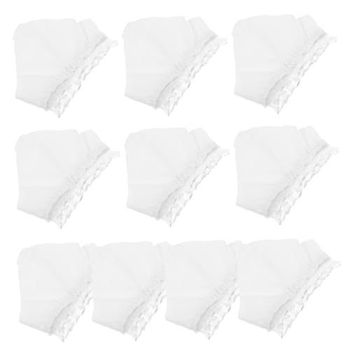 VILLCASE 10 Stück Puppe Höschen Puppenunterwäsche Puppenaccessoires Puppen Set Handgemachte Puppenkleidung puppenspielzeug Windeln für Puppen Babydoll Kleidung Stoff Weiß von VILLCASE