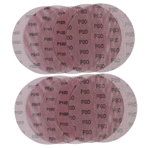 VILLCASE 10 Stück Sandpapier Streugut Unterlage Bußgeld Polieren Nass Klettschleifpapier Haken Trockenbau-schleifgitter Schleifpapierscheiben Reparatur Schleife Aluminiumoxid Grey VILLCASE 10 Stück Sandpapier Streugut Unterlage Bußgeld Polieren Nass Klettschleifpapier Haken Trockenbau-schleifgitter Schleifpapierscheiben Reparatur Schleife Aluminiumoxid Grey von VILLCASE