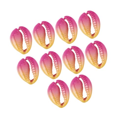 VILLCASE 10 Stück Teiliges DIY Muschel Schmuckset Farbverlaufene Gebohrlose Anhänger Gelb Vielseitige Ohrring Fußkette Dangler für Damen Modische Bastel accessoires VILLCASE 10 Stück Teiliges DIY Muschel Schmuckset Farbverlaufene Gebohrlose Anhänger Gelb Vielseitige Ohrring Fußkette Dangler für Damen Modische Bastel accessoires von VILLCASE
