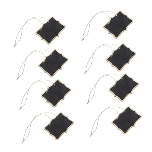 VILLCASE 10 Stück Teiliges Doppelseitige Kleine Holz kreidetafeln mit Aufhängeschnur Wiederbeschreibbare Mini tafeln für Botschaften Hochzeit Dekoration Vielseitig Einsetzbar VILLCASE 10 Stück Teiliges Doppelseitige Kleine Holz kreidetafeln mit Aufhängeschnur Wiederbeschreibbare Mini tafeln für Botschaften Hochzeit Dekoration Vielseitig Einsetzbar von VILLCASE