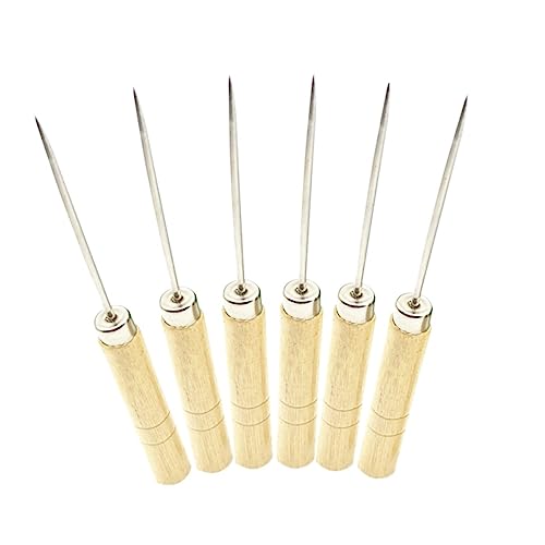 VILLCASE 10 Stück Teiliges Holzgriff Scriber Nadeln für Quilling und Papierwerkzeuge Praktisch für Diy Kunsthandwerk Leicht und Tragbar VILLCASE 10 Stück Teiliges Holzgriff Scriber Nadeln für Quilling und Papierwerkzeuge Praktisch für Diy Kunsthandwerk Leicht und Tragbar von VILLCASE