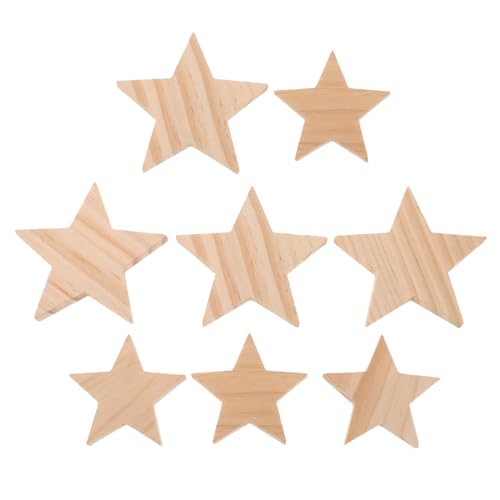 VILLCASE 10 Stück Teiliges Holzsterne Naturbelassen Unbehandelte Fünfzackige Stern ornamente aus Holz Bemalbare DIY Deko für Basteln Party und Weihnachtsdekoration VILLCASE 10 Stück Teiliges Holzsterne Naturbelassen Unbehandelte Fünfzackige Stern ornamente aus Holz Bemalbare DIY Deko für Basteln Party und Weihnachtsdekoration von VILLCASE