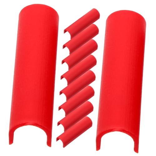VILLCASE 10 Stück Teiliges U Förmiger Schutzschlauch für Manuelle Fliesenschneider Pusher Rod Hülle Praktische Locator Pads zur Sicheren Nutzung Langlebiges Kunststoffmaterial für VILLCASE 10 Stück Teiliges U Förmiger Schutzschlauch für Manuelle Fliesenschneider Pusher Rod Hülle Praktische Locator Pads zur Sicheren Nutzung Langlebiges Kunststoffmaterial für von VILLCASE