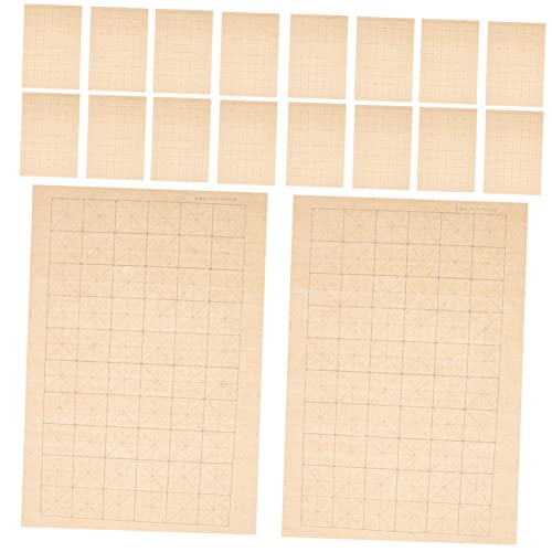 VILLCASE Kalligraphiepapier Für Schüler 100 Blatt Xuan-papier Standardraster Zum Schreiben VILLCASE Kalligraphiepapier Für Schüler 100 Blatt Xuan-papier Standardraster Zum Schreiben von VILLCASE