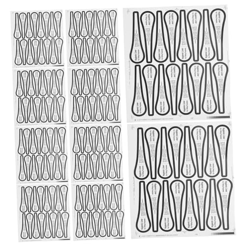 VILLCASE 100 Stück Always Pads Aufkleber Für Tanga Bauchkontrolle Bikini Badeanzug Schwimm Leggings Schutzeinlagen Durchsichtige Tanga Nagelaufkleber Schützende Slipeinlage Aus Pvc VILLCASE 100 Stück Always Pads Aufkleber Für Tanga Bauchkontrolle Bikini Badeanzug Schwimm Leggings Schutzeinlagen Durchsichtige Tanga Nagelaufkleber Schützende Slipeinlage Aus Pvc von VILLCASE