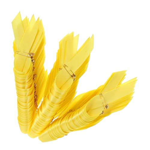 VILLCASE 100 Stück Anstecknadeln Emaille Revers Präventions Bewusstsein Krebs Bewusstseins Schleife Emaille Anstecknadel Bewusstseins Schleife Anstecknadel Bandabzeichen Polyester von VILLCASE