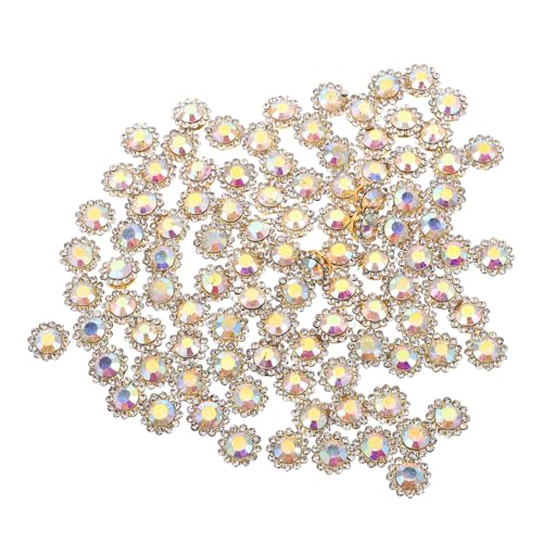 VILLCASE 100 Stück Dekorative Metalknöpfe für Diy Haaraccessoires Sonnenblumen Kreationen für Hochzeitskleider und Kreative Bastelprojekte VILLCASE 100 Stück Dekorative Metalknöpfe für Diy Haaraccessoires Sonnenblumen Kreationen für Hochzeitskleider und Kreative Bastelprojekte von VILLCASE