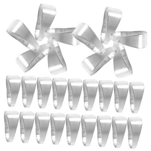 VILLCASE 100 Stück Edelstahl Schmuckverschluss DIY Anhänger Clip für Halsketten Armbänder Robustes Schmuckzubehör für Ketten Basteln und Perlen Schmuck Selber Machen VILLCASE 100 Stück Edelstahl Schmuckverschluss DIY Anhänger Clip für Halsketten Armbänder Robustes Schmuckzubehör für Ketten Basteln und Perlen Schmuck Selber Machen von VILLCASE