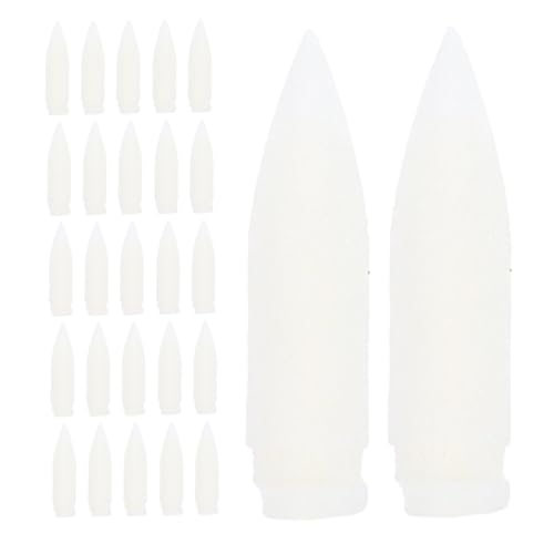 VILLCASE 100 Stück Ersatzspitze Für Markierstifte Markerspitzen Marker -stift -ersatznibs Lackierungen Malenstifttipps Marker -stiftzubehör Nachfüllbare Farbstiftspitzen Nylon Weiß VILLCASE 100 Stück Ersatzspitze Für Markierstifte Markerspitzen Marker -stift -ersatznibs Lackierungen Malenstifttipps Marker -stiftzubehör Nachfüllbare Farbstiftspitzen Nylon Weiß von VILLCASE