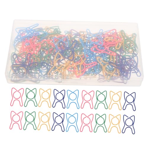 VILLCASE 100 Stück Farbige Zahnförmige Büroklammern Kleine Binder Clips als Lesezeichen und Seitenmarker Kreative Papierklammern für Büro Schule Planer und Scrapbooking VILLCASE 100 Stück Farbige Zahnförmige Büroklammern Kleine Binder Clips als Lesezeichen und Seitenmarker Kreative Papierklammern für Büro Schule Planer und Scrapbooking von VILLCASE