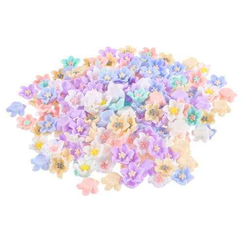 VILLCASE 100 Stück Kleine Blumenanhänger Aus Kunstharz Für Diy-bastelarbeiten, Schmuckherstellung, Scrapbooking, Handyhüllen-dekoration VILLCASE 100 Stück Kleine Blumenanhänger Aus Kunstharz Für Diy-bastelarbeiten, Schmuckherstellung, Scrapbooking, Handyhüllen-dekoration von VILLCASE