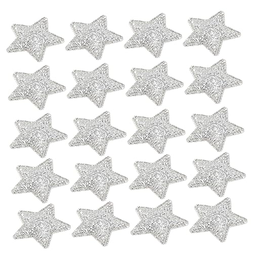 VILLCASE 100 Stück Pentagramm-patch Aufkleber Stern Hochzeitsdekorationen Stern Aufkleber Weihnachten Patch Zum Aufnähen Dekorative Patches Aufnäher Für Kleidung Nähen Stoff Silver VILLCASE 100 Stück Pentagramm-patch Aufkleber Stern Hochzeitsdekorationen Stern Aufkleber Weihnachten Patch Zum Aufnähen Dekorative Patches Aufnäher Für Kleidung Nähen Stoff Silver von VILLCASE