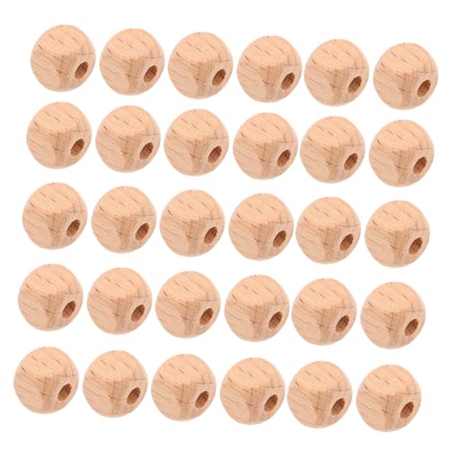 VILLCASE 100 Stück Quadratische Holzwürfelperlen, Blanke Facettierte Holzperlen, Unbehandelte Holzwürfelblöcke Mit Löchern Für Die Schmuckherstellung, DIY-perlenketten, 12 Mm VILLCASE 100 Stück Quadratische Holzwürfelperlen, Blanke Facettierte Holzperlen, Unbehandelte Holzwürfelblöcke Mit Löchern Für Die Schmuckherstellung, DIY-perlenketten, 12 Mm von VILLCASE