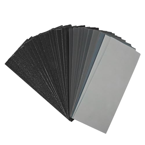 VILLCASE 100 Stück Schleifen Schleifpapier Sandpapier Zum Basteln Polieren Von Sandpapier Verschiedene Sandpapier Siliziumkarbid VILLCASE 100 Stück Schleifen Schleifpapier Sandpapier Zum Basteln Polieren Von Sandpapier Verschiedene Sandpapier Siliziumkarbid von VILLCASE